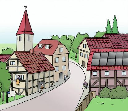 Gut Leben auf dem Land Die kleinen Städte und Dörfer in Hessen sind wichtig für alle Menschen.