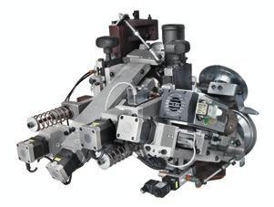 Stepper Motor Die Arbeitsaggregate sind alle mit automatischen Achsen für den Bearbeitungswechsel ausrüstbar.