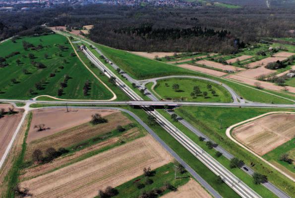 somit auch für den Ausbau des Rhine-Alpine-Corridors von Rotterdam nach Genua. Herausragendes und größtes Einzelbauwerk des StA 1 ist der Tunnel Rastatt (Bild 2) im Planfeststellungsabschnitt 1.