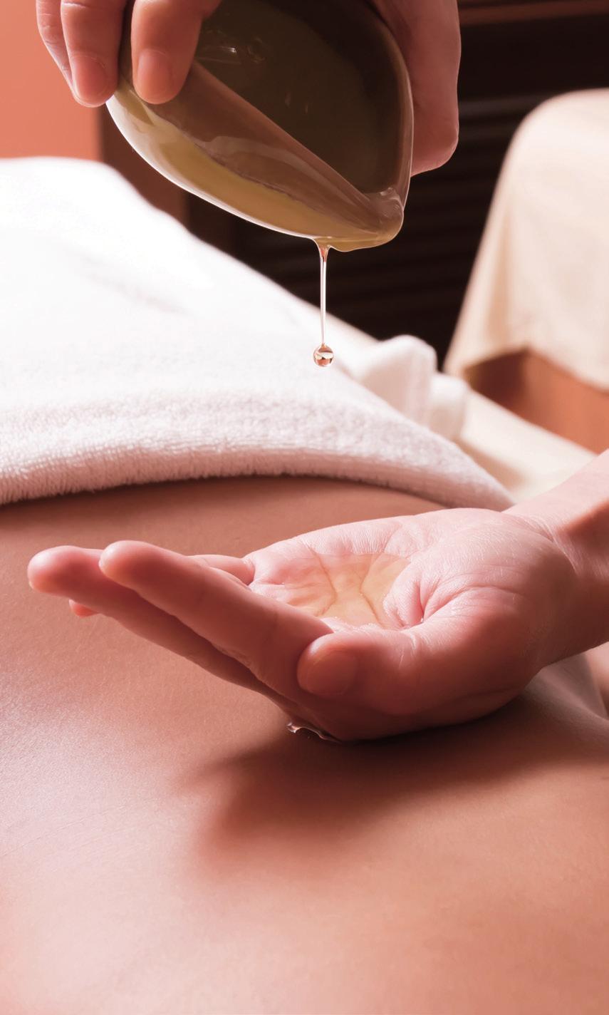 Ayurvedische Öl-Massage Upahanasveda Abhyanga Dosha Genießen Sie eine sanfte Entspannung am ganzen Körper.