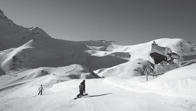 Predovšetkým zima 2006/2007, ktorá bola na sneh extrémne chudobná, pôsobivo ukázala na význam zasnežovacích zariadení pre lyžiarsky areál a turizmus celkovo.
