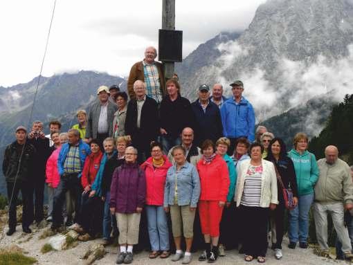 SENIORENBUND ALLHARTSBERG 4 Tagesfahrt nach Osttirol Vom 4. bis 7. August 2014 verbrachten die Allhartsberger herrliche Tage in Osttirol.