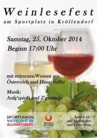 Oktober 2014 erfolgt in diesem Jahr ebenfalls am Sportplatz in Kröllendorf. Für Speisen und Getränke bei den Kontrollstellen und bei Start und Ziel ist gesorgt.
