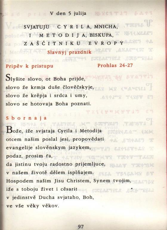 Texty nesú výrazné archaizujúce stopy cirkevnej slovančiny.