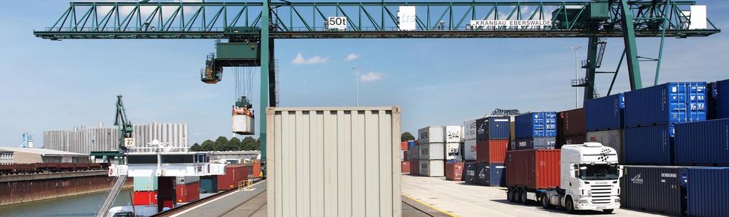Intermodal Die Zahlen neska INTERMODAL Container Terminal Fläche: 511.000 m² Container Lagerkapazität: 30.