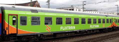 In Kooperation mit Arnold realisiert Hobbytrain den neuesten und ersten Flixtrain Zug in Spur N. Liefertermin 1. Quart.