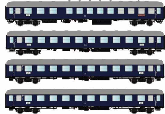 In der Periode a wurde für die 2./3. und 3. Klasse-Wagen das von der Reichsbahn übernommene Flaschengrün (RAL 6007) verwendet. Für die 1./2.