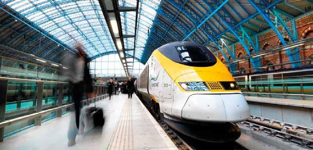 EUROSTAR Seit 20 Jahren verbindet Eurostar London mit Brüssel und Paris bis zu 18 Mal täglich.