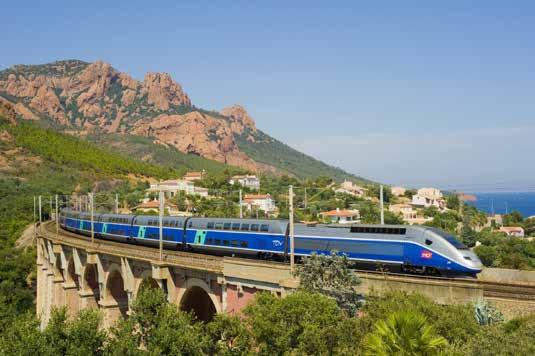 Seit Dezember 2013 verkehren französische und spanische Hochgeschwindigkeitszüge auf den Strecken Paris/Lyon/Toulouse-Barcelona und