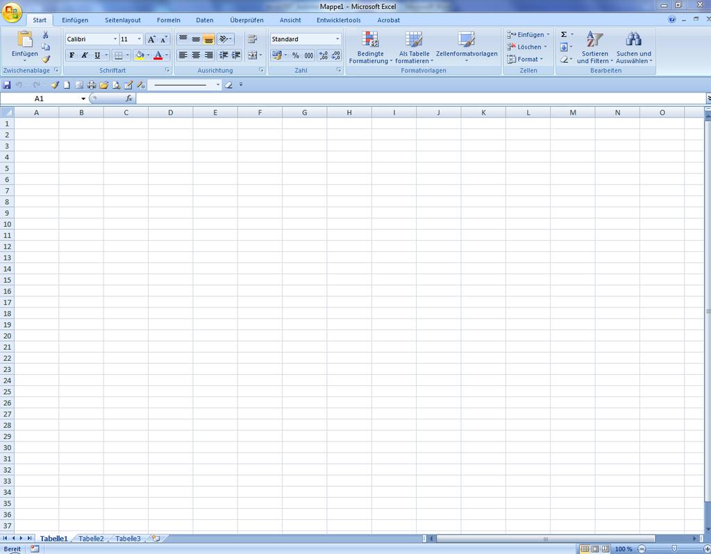 Office- Schaltfläche Titelleiste Register Multifunktionsleiste Schnellzugriffsleiste (in der Abbildung unter der