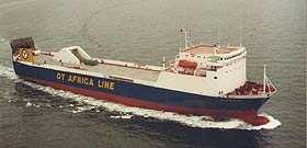 Schiffsbeteiligung 34 - MS "KINTAMPO" (verkauft) Schiffstyp: Ro/Ro- und Containerschiff Bauwerft: Schiffswerft Schichau Unterweser AG, Bremerhaven Ablieferung: 1985 Emission: 1985 Verkauf: 1994