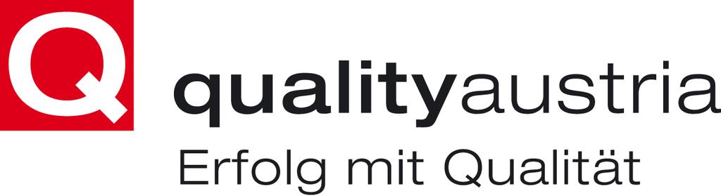 , Wien Kooperationspartner Quality Austria Trainings, Zertifizierungs und BegutachtungsGmbH Träger / Veranstalter SMBS University of Salzburg Business