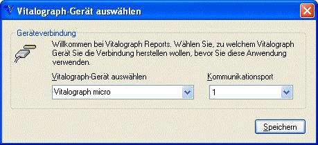 5 VITALOGRAPH REPORTS STARTEN 5.1 Verknüpfungen Bei der Installation werden verschiedene Verknüpfungen/Optionen zum Starten von Vitalograph Reports erstellt. 1.