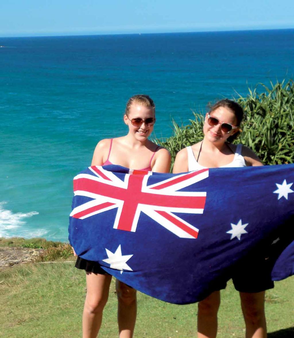 AUSTRALIEN Welcome to Paradise! heißt es auf einem Schild in der Empfangs halle des inter nationalen Flug hafens von Brisbane und es stimmt: Australien ist ein knallbuntes Paradies!