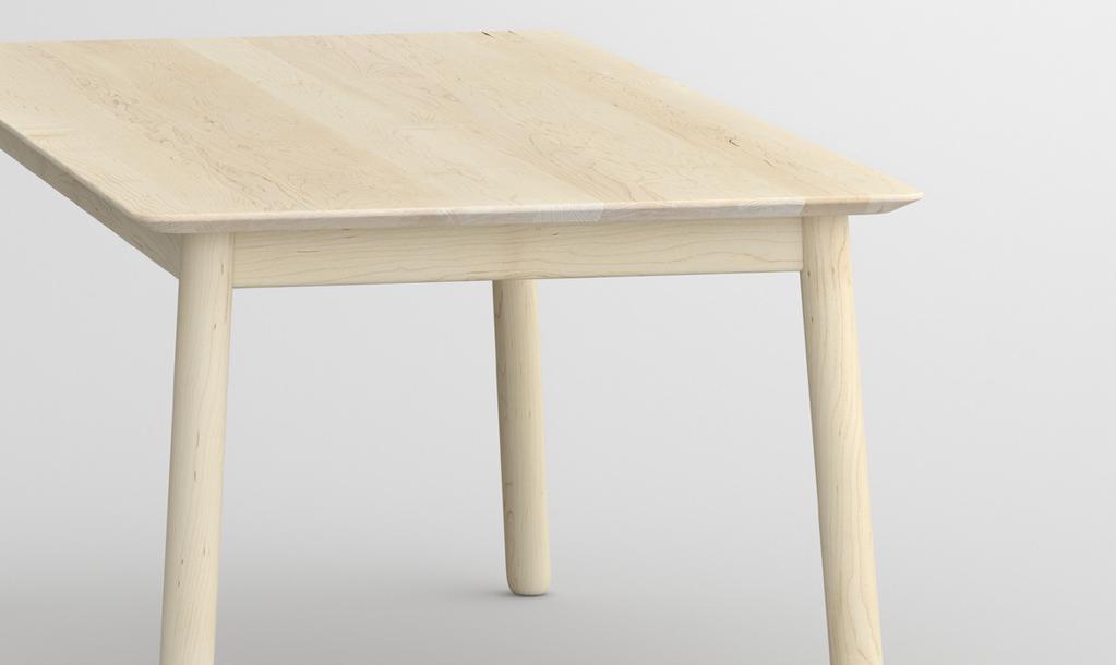 Jurybegründung: Mit seinen klaren Formen wirkt der Tisch angenehm schlicht und zeitlos modern, wodurch er in viele Wohnstile
