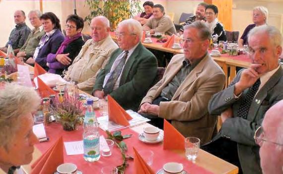 Die Vorsitzende Heidrun Tschee freute sich über viele Gäste.