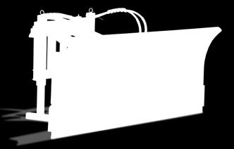 Das Federklappenschneeschild von Thaler ist seriemäßig mit einer hydraulischen Verstellung ausgerüstet.