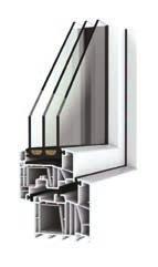 5.1 Fenster und Fenstertüren 1 2 3 4 5 Ihr ELK Haus erhält hocheffiziente Kunststoff-Fenster Q10 Premium/0,72 in Weiß (1) (Beschreibung siehe Punkt Kunststoff-Fenster Q10 Premium/0,72).