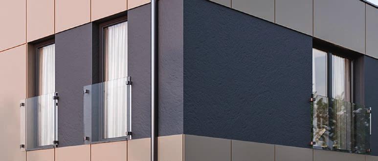 Absturzsicherung bei Fenstertüren (optional) Transparenter Schutz Die Nurglas Absturzsicherung ermöglicht einen edlen Look, zuverlässigen Schutz und höchste Lichtdurchlässigkeit.