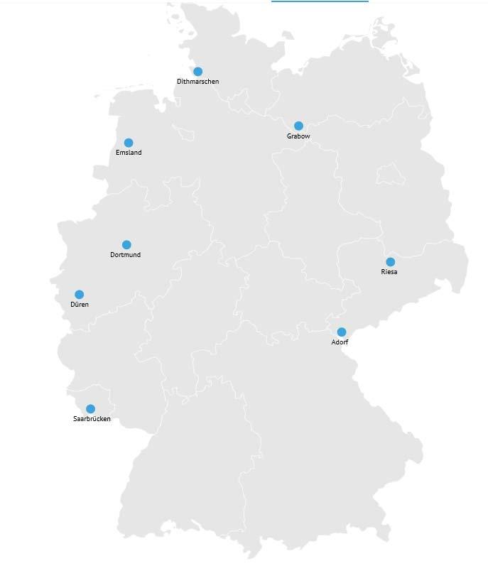 Ausgewählte Kommunen Landkreis Emsland (mit Vrees) in Niedersachsen Dithmarschen in Schleswig- Holstein Stadt Dortmund (NRW) Kreis