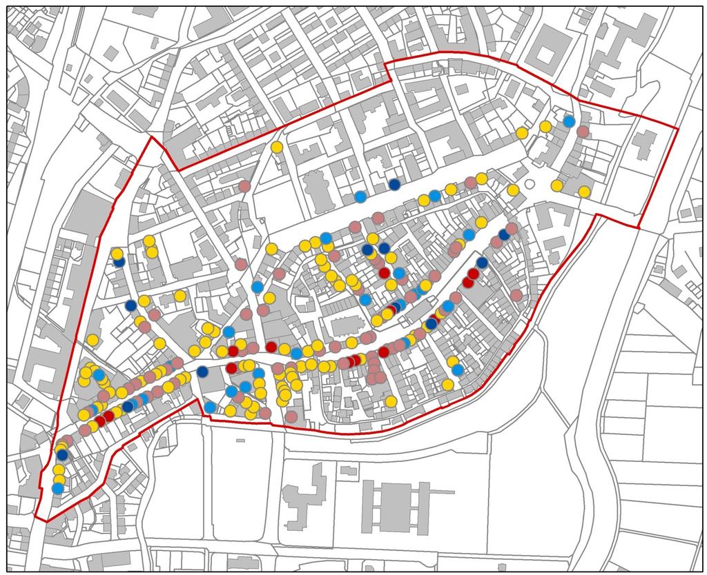 Ladenqualität der Einzelhandelsbetriebe in der Innenstadt 2011