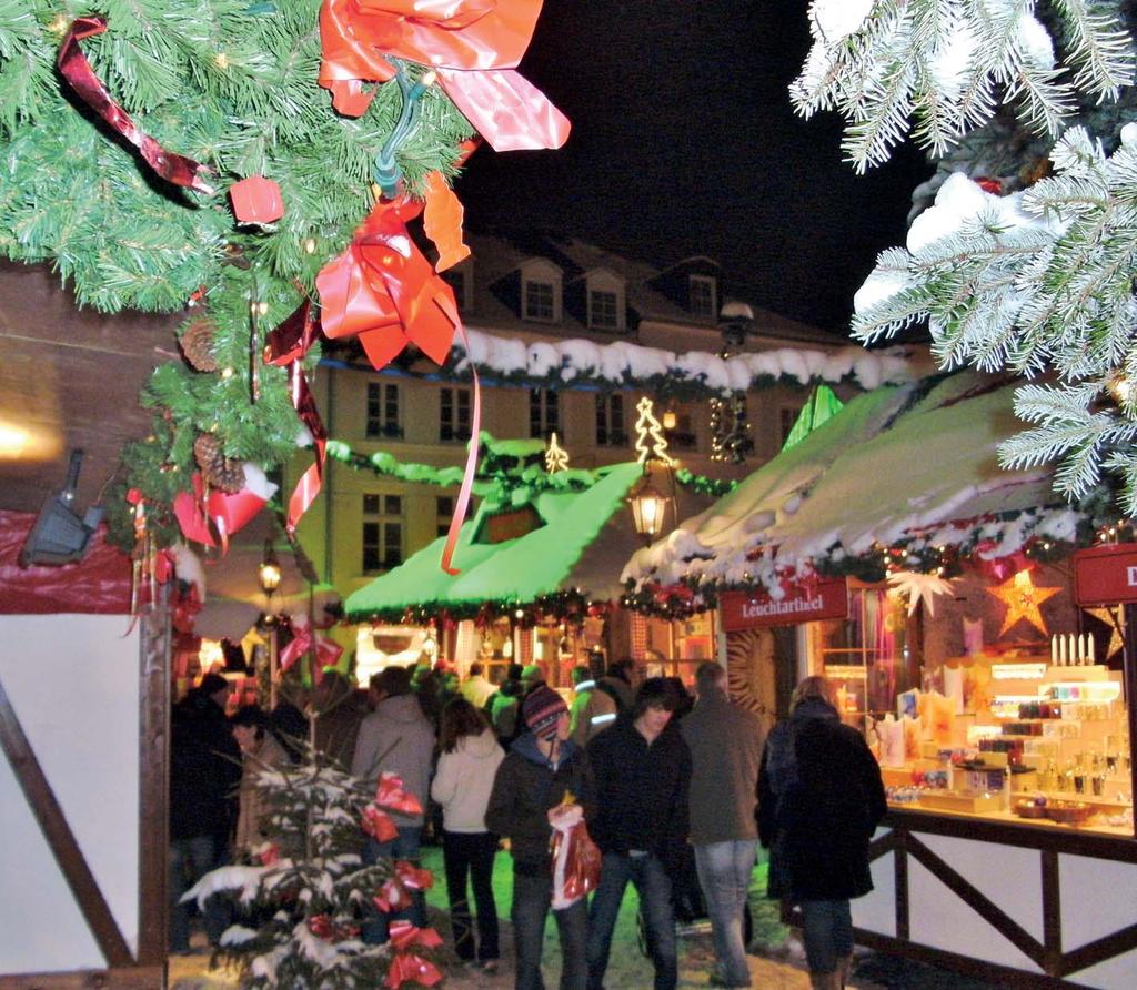 DEZEMBER Zu Besuch auf dem beliebten Weihnachtsmarkt in arbrücken, der Landeshauptstadt des arlandes.. Wo. Wo 0. Wo. Wo. Wo. Wo 0. I.