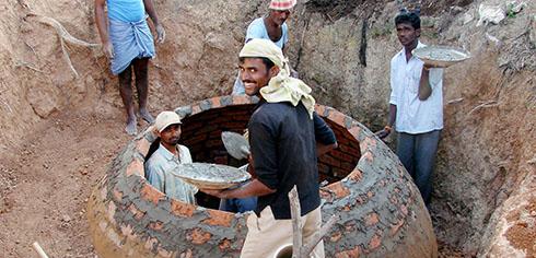 000 Haushalte in 121 Dörfern in Karnataka profitieren von diesem Projekt.