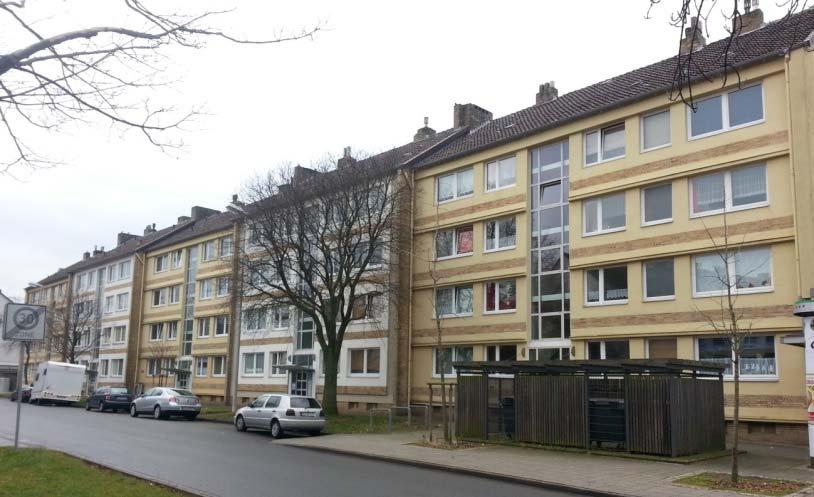 67 7.3 gbg: Objekte Hi-E34-42 und D2+4 Die Großsiedlung Hildesheim-Drispenstedt entstand zwischen 1959 und 1977 überwiegend als Zeilenbebauung in 3- bis 4-geschossiger Bauweise.