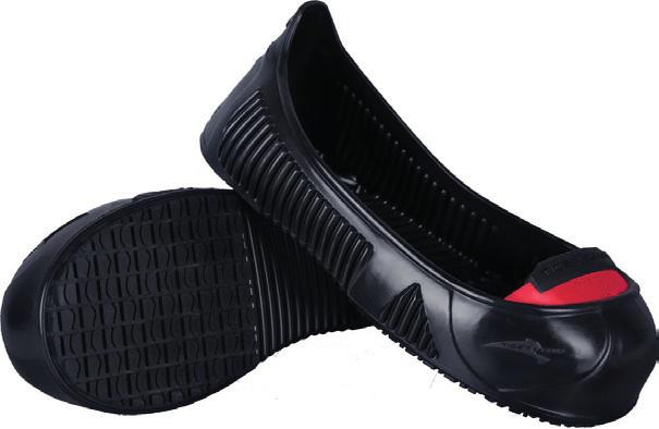 einfaches Anziehen, jedem Schuh anpassbar geräumige  Größe auf den ersten Blick erkennbar nach EN ISO 20345 Gr. S (38-39), Gr. M (40-41), Gr. L (42-43), Gr.