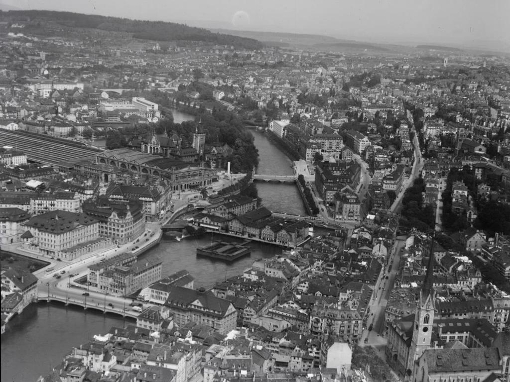 Verkehrszählungen vor 100 Jahren Walchebrücke Bahnhofbrücke