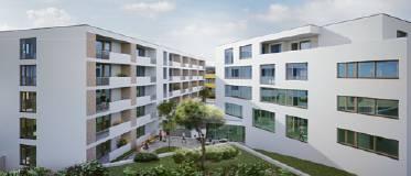 Daneben stehen im Untergeschoss sechs KeyFacts Eigentumswohnungen in Ludwigsburg-Oßweil: Mehrfamilienhaus mit 6 Eigentumswohnungen; 3- bis 4-Zimmer-Wohnungen zwischen 70 und 104 Quadratmetern; Bezug