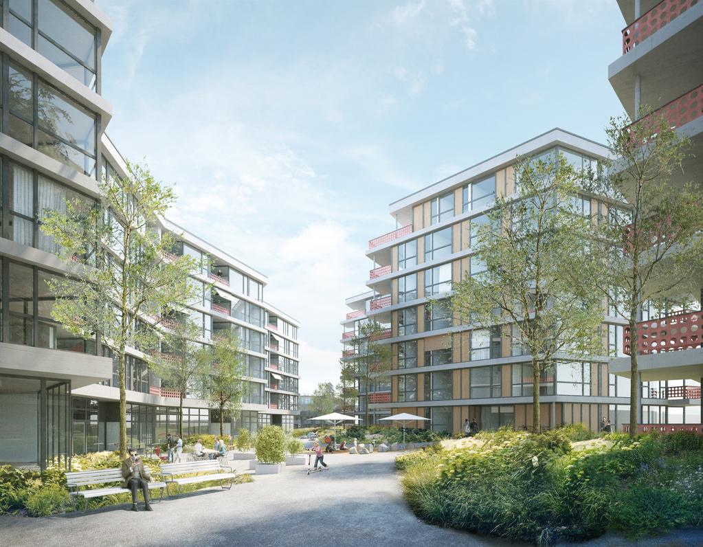 Rüti ZH, Bandwies Für die Credit Suisse Anlagestiftung übernimmt die CSL Immobilien AG die Bauherrenvertretung für die Wohn- und Gewerbeüberbauung in Rüti ZH.