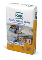 škárovanie tradičná česká receptúra na historické objekty, vhodná pre škárovanie historického pohľadového muriva súčasť renovačných systémov KVK možno použiť ako vápenný postrek 30 kg 0265 KVK