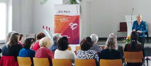 > Aus unseren Abteilungen Frauenbegegnungstag der BYV Am 15. April trafen sich zeit- und ortsgleich zum Girls4Christ-Tag ca. 25 Frauen in der Adventgemeinde München-Nymphenburg.
