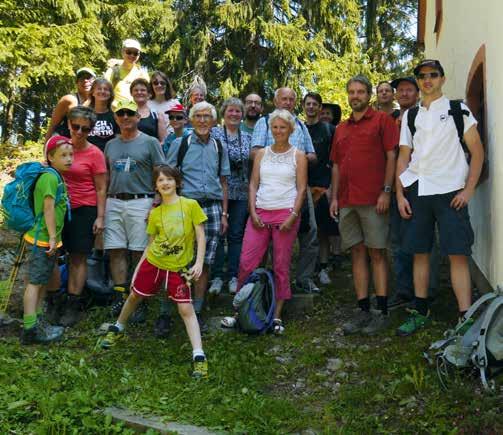 > Aus unseren Abteilungen All Generations Tour Vereinigungswandertag im Bayerischen Wald Gemeinschaft, Natur und Spaß an der Bewegung erlebten die Teilnehmer des Wandertages.