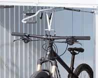 Fahrradhängeschiene und Regalsystem als Zubehör) klein mit grossem nutzen
