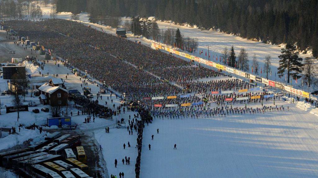 Vasaloppet der grösste Skimarathon der Welt 05.03.
