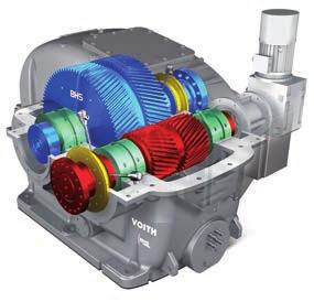 Turbostirnradgetriebe aus dem Hause Voith Turbo BHS Getriebe sind ausgereifte und hochwertige Erzeugnisse, die sich neben unterschiedlichen Anwendungen immer wieder in Anlagen mit Turbomaschinen