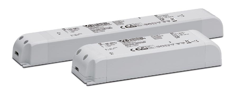 EasyLine LED-Konverter 48 V Produkteigenschaften Kompakte Gehäusebauform Einsatz im mittleren und hohen Leistungsbereich bis 75 W und 120 W konzipiert Elektrische Eigenschaften Spannungsversorgung: