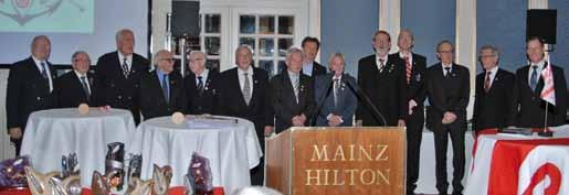 Am Vorabend des dritten Advents lädt der Mainzer Ruder-Verein traditionell zum Herrenabend in den Goldsaal des Mainz Hilton ein. Am 14. Dezember war es wieder soweit!