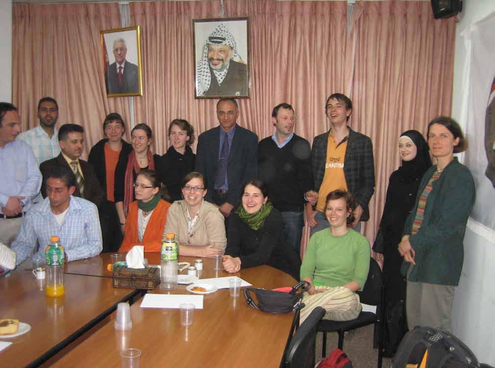 Hebrew Universität in Jerusalem Begegnung mit