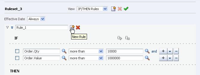 Komponenten JDevloper (und Rule Author) Editoren für das Erstellen von Regeln und Entscheidungstabellen Rule Engine Ausführungsumgebung Wird mit Fakten und Regeln gefüllt Ansprechbar als WebService