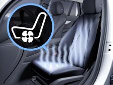 Serien- und Sonderausstattung. Interieur Sitze e E 53 4MATIC+ E 63 4MATIC+ E 63 S 4MATIC+ Sitzklimatisierung für Fahrer und Beifahrer inklusive Sitzheizung und Sitzbelüftung.