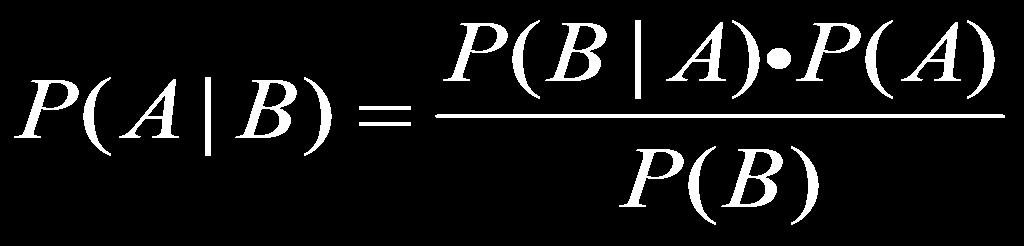 Formel von Bayes geg: P(A)