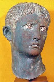 I. Historische Entwicklungen SZ Photo/United Archives/TopFotoRHR Skulptur des römischen Kaisers Augustus. Bronzeskulptur, um 27 v.chr., gefunden in Meroë.