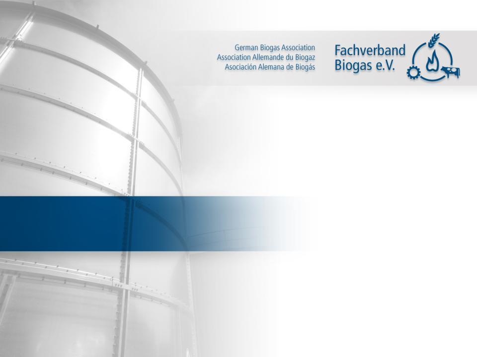 9. Fachtagung Biogas 2014 Auswirkungen des neuen EEG auf die Biogasbranche in Brandenburg