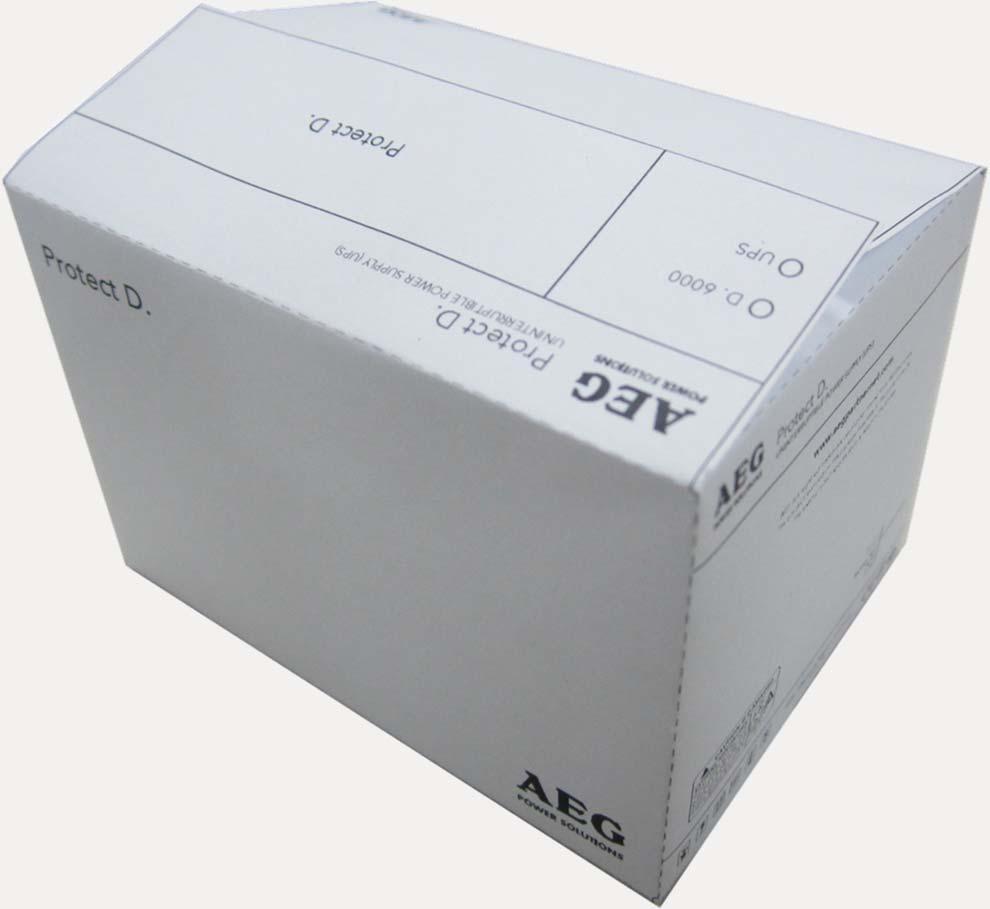VERPACKUNG EINE Verpackung für alle Lieferbestandteile des PROTECT D.6000 / D.10000 EINE Artikel-Nr.