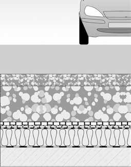 Schematische Darstellung der Schichtaufbauten von genutzten Dachflächen» Intensive Dachbegrünung in mehrschichtiger Bauweise Vegetation Langjährige bewährte Pflanzenarten vergleichbar mit dem