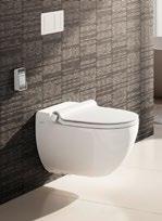 P2 Auf den ersten Blick sieht man dem P2 nicht an, wie viel Innovation sich hinter dem wunderbar schlichten Design des WCs verbirgt.