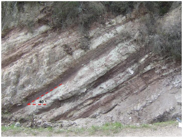 Mineraliensortierung beim Ausfluss A11 (Mt Vinaigre) Strömungsstruktur